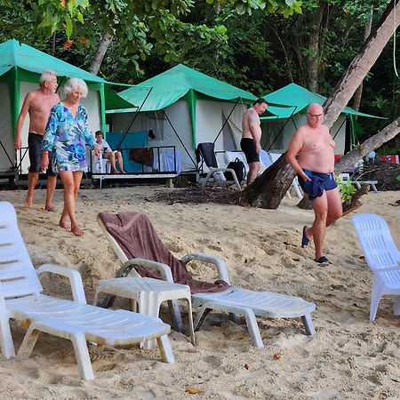 Koh Ngai Camping Restaurant @ Bar Dış mekan fotoğraf