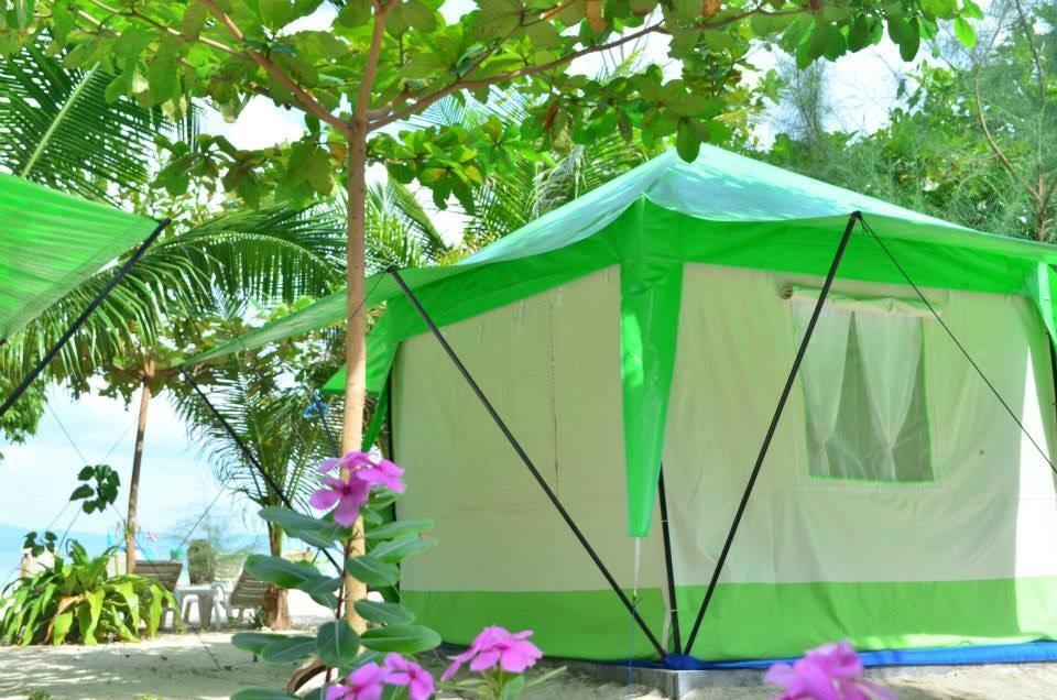 Koh Ngai Camping Restaurant @ Bar Dış mekan fotoğraf